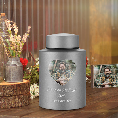 Photo Customized Stainless Steel Urn