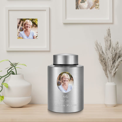 Photo Customized Stainless Steel Urn