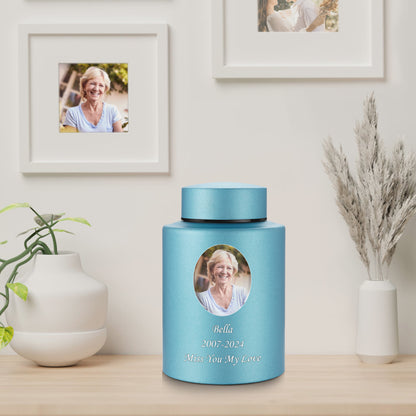 Photo Customized Stainless Steel Urn