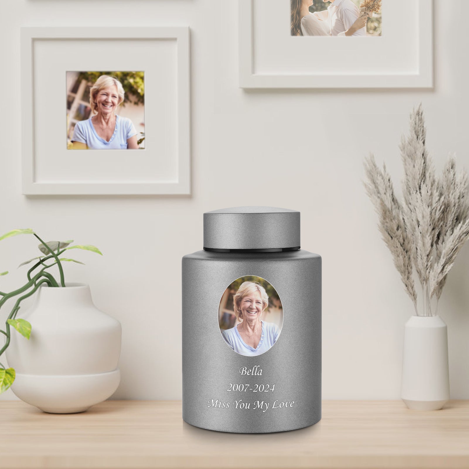 Photo Customized Stainless Steel Urn