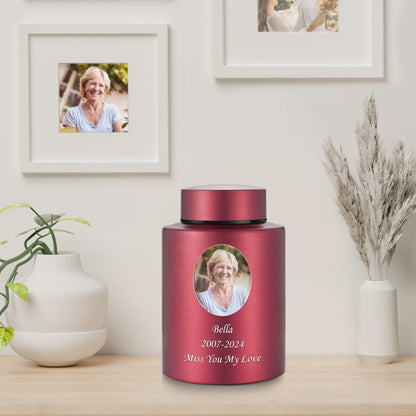 Photo Customized Stainless Steel Urn