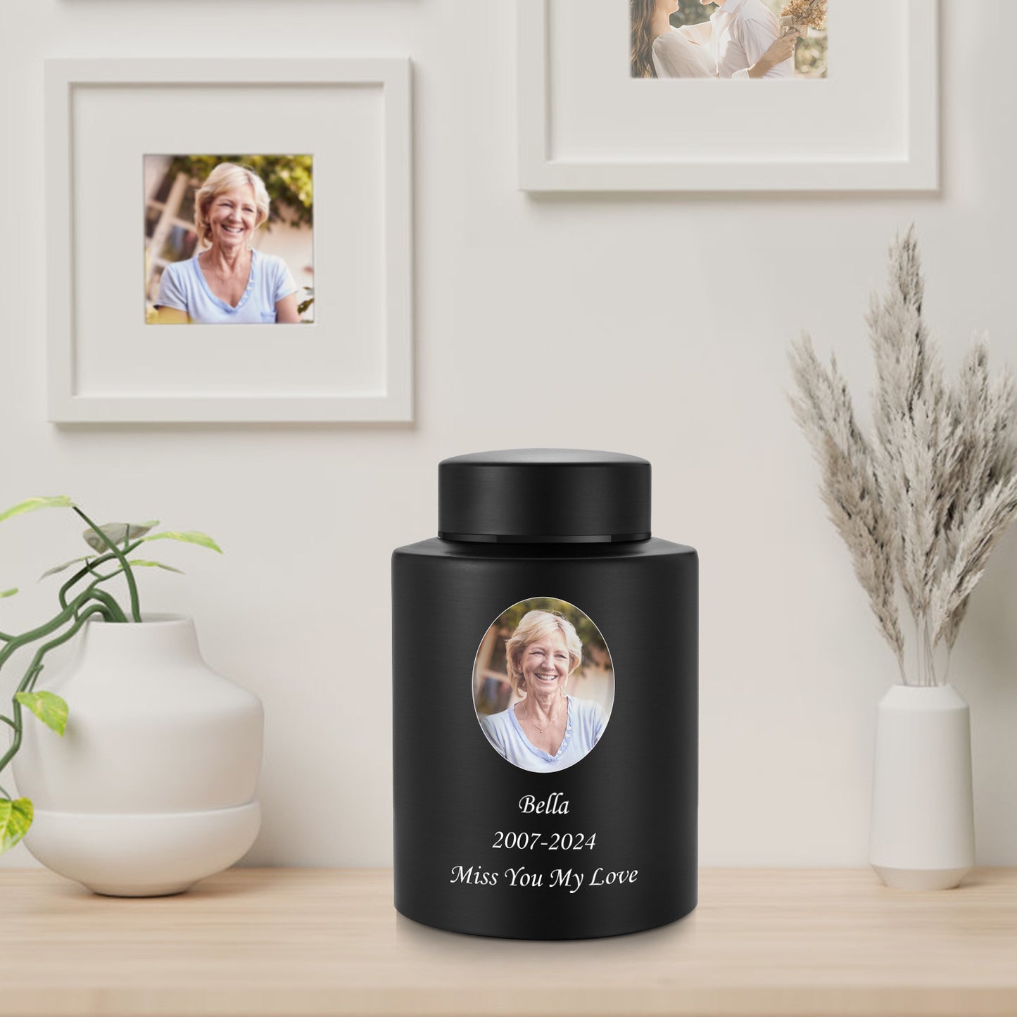 Photo Customized Stainless Steel Urn