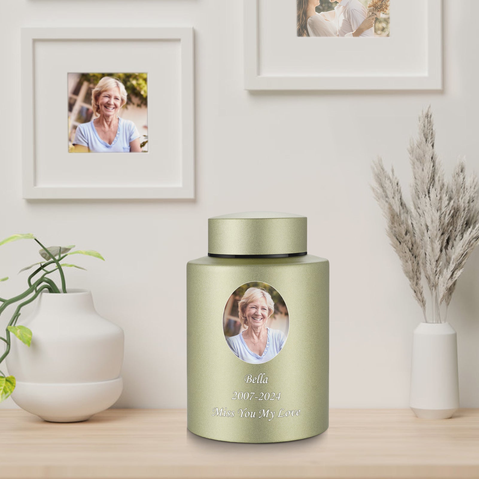 Photo Customized Stainless Steel Urn