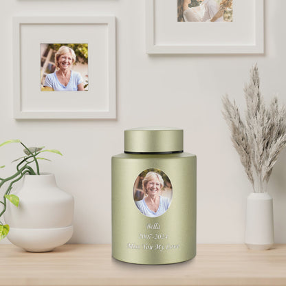 Photo Customized Stainless Steel Urn