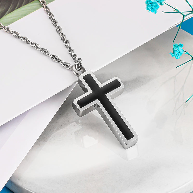 Cross Cremation Pendant Jewelry