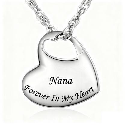 Heart Cremation Necklaces