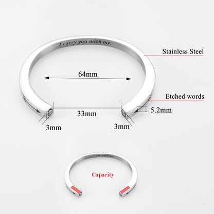 Memorial Cremation Bracelet