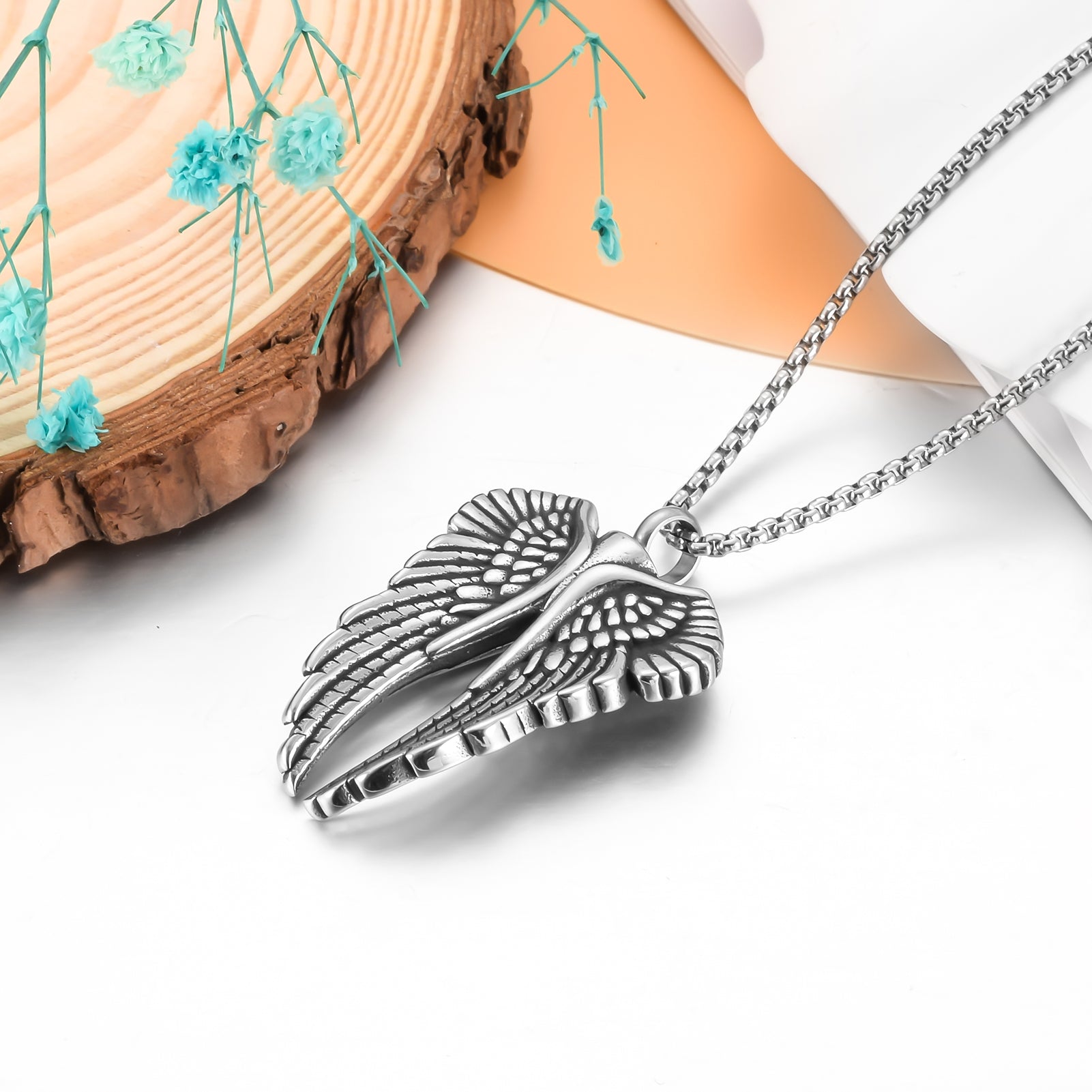 Big Wings Cremation Jewelry for Ashes