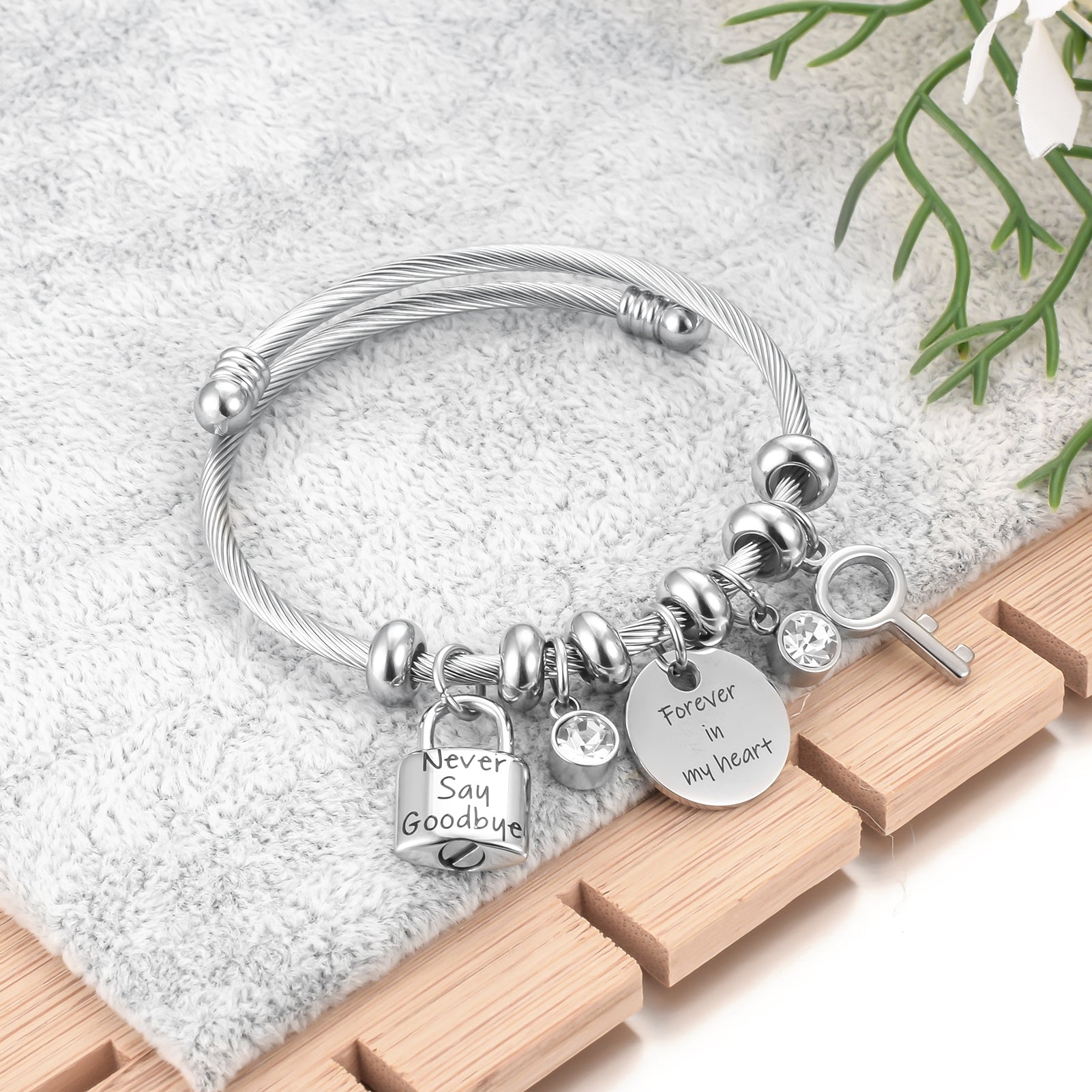 Unique Cremation Bangle for Ashes