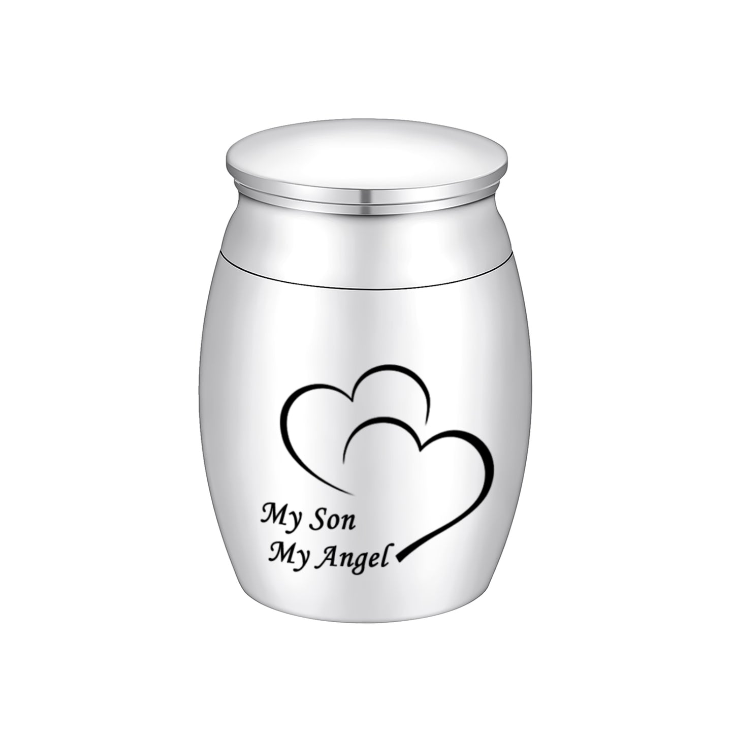 Double Heart Cremation Urnsto Hold Ashes