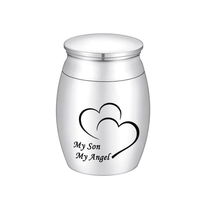 Double Heart Cremation Urnsto Hold Ashes