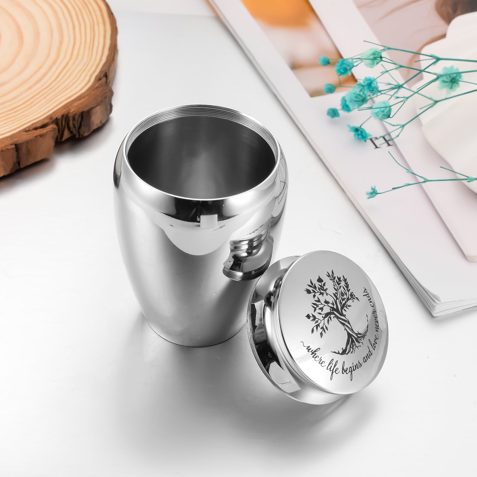 Small Aluminum Cremation Urns