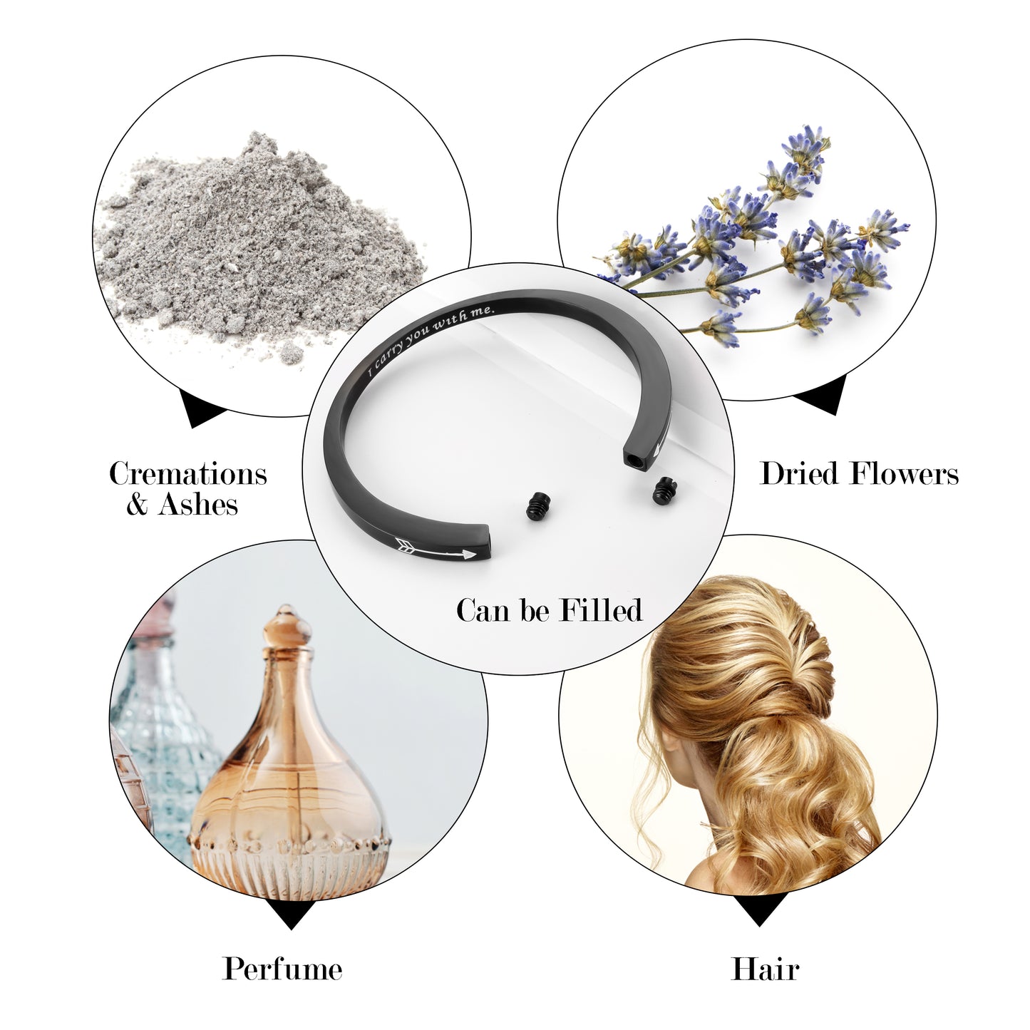 Memorial Funeral Urns Small Bangle