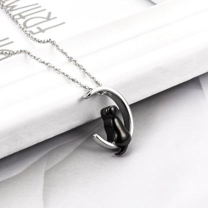 Stainless Steel Memorial Necklace for Beloved Pets Dog