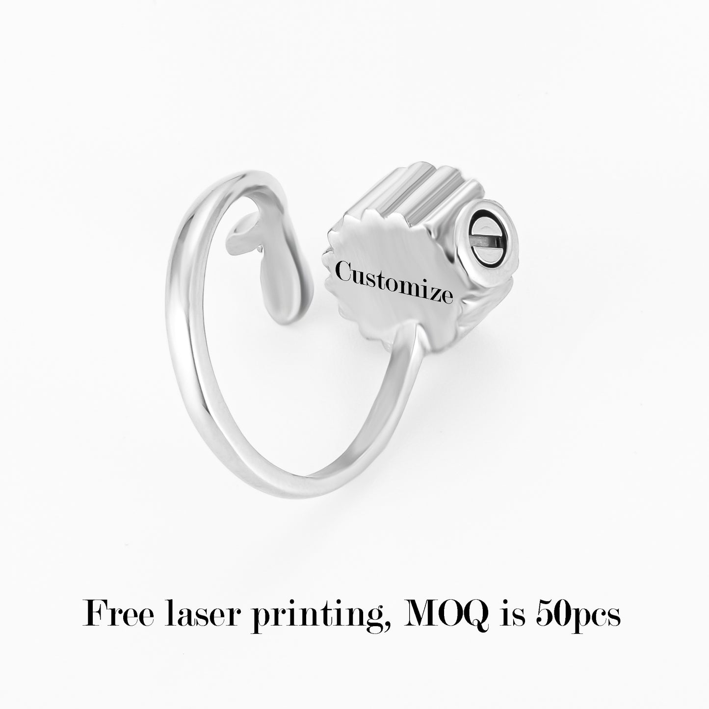 Sunflower Cremation Ring for Ashes