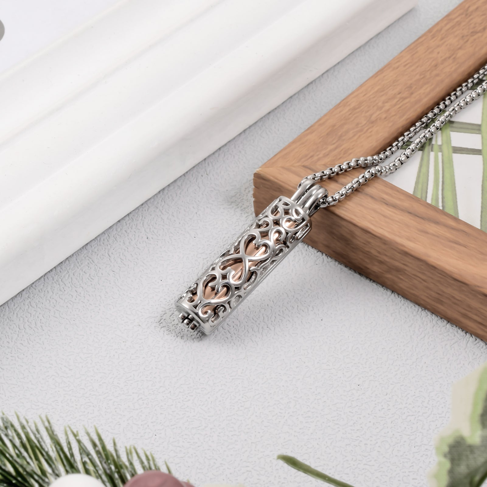 Cylinder Cremation Jewelry for Ashes