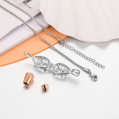 Teardrop Cremation Jewelry and Urns to hold Ashe