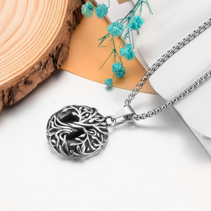 Life Tree Cremation Necklace