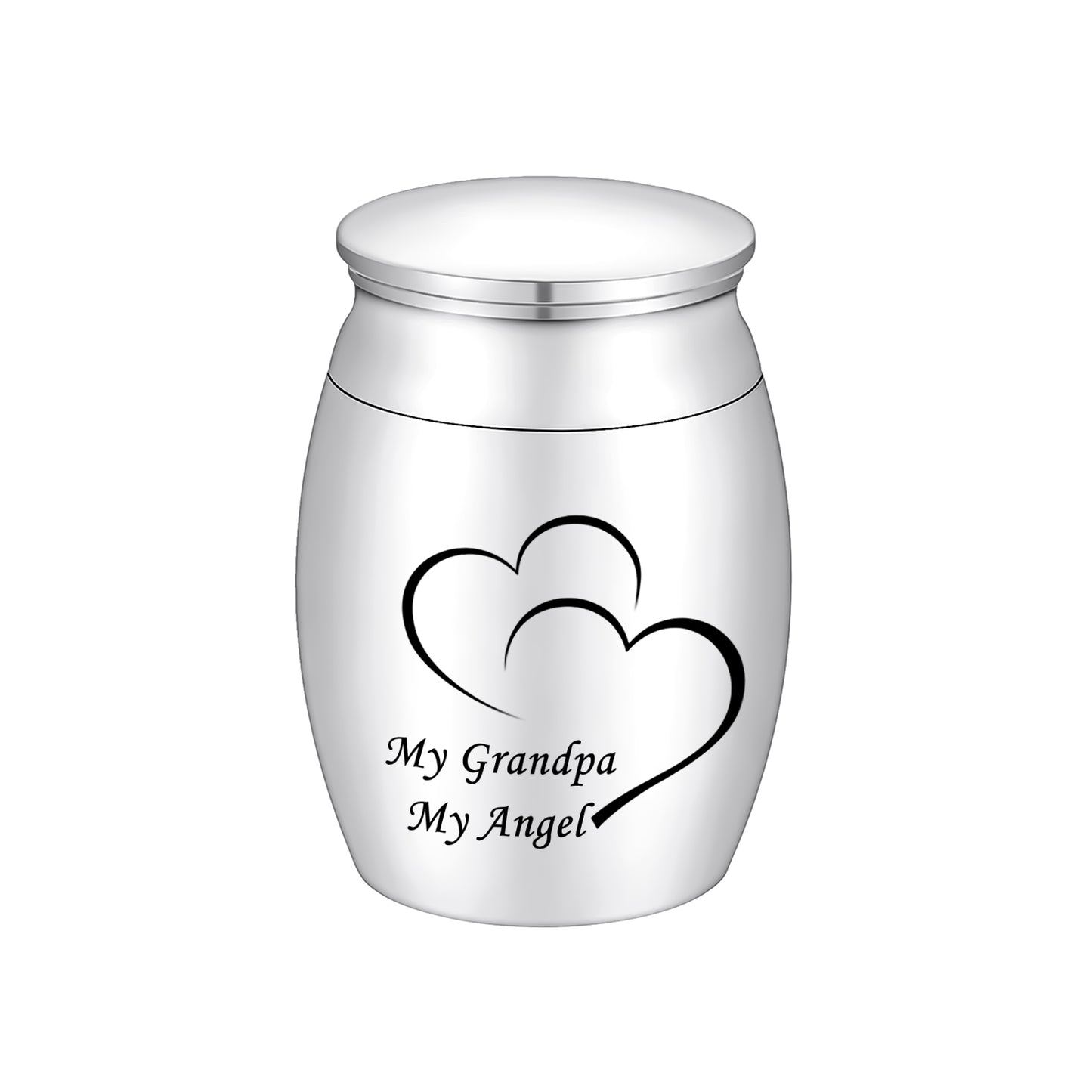 Double Heart Cremation Urnsto Hold Ashes