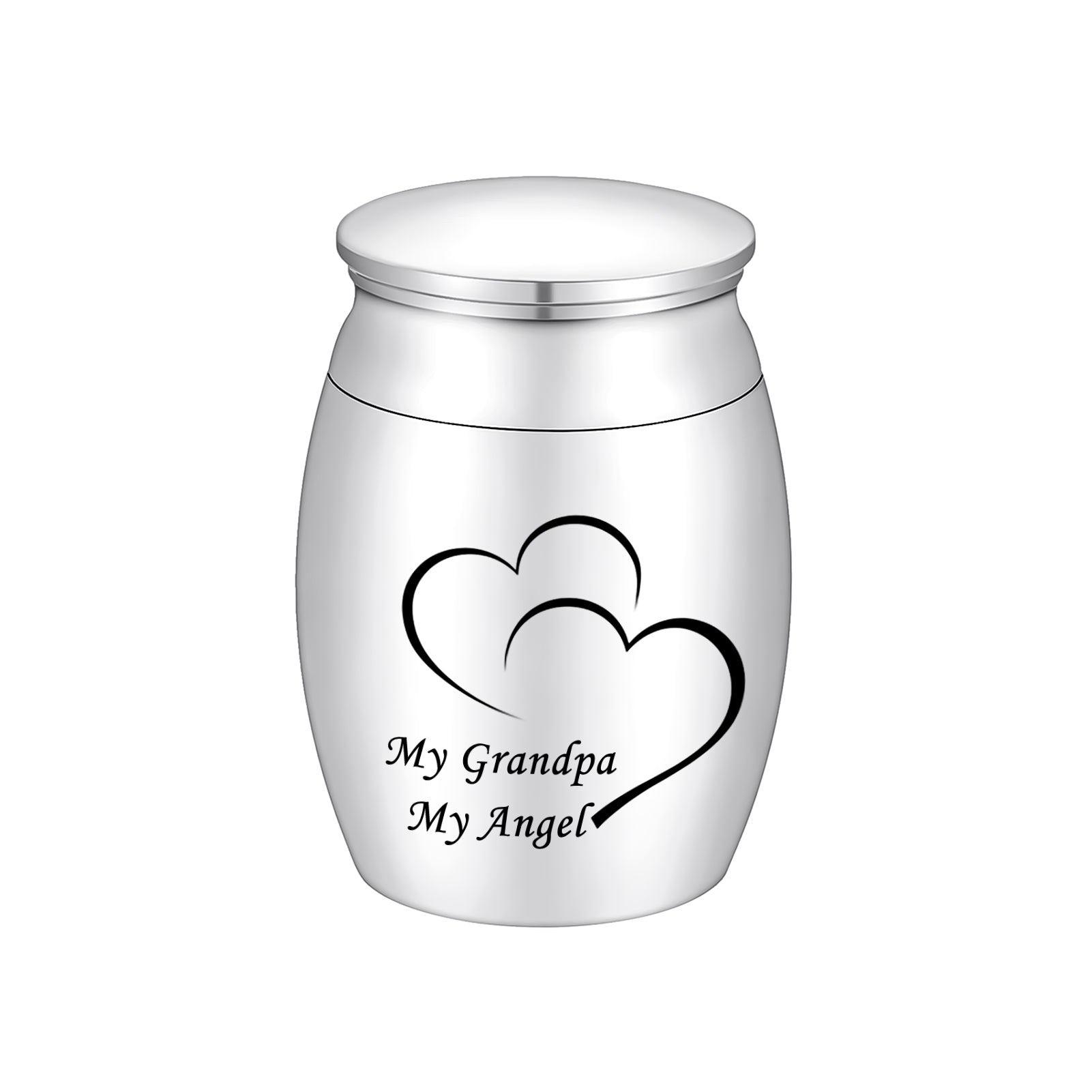 Double Heart Cremation Urnsto Hold Ashes