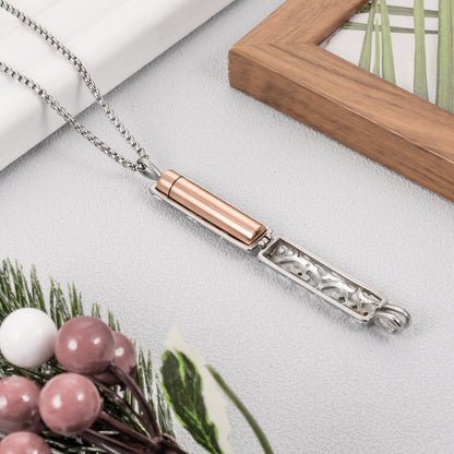 Cylinder Cremation Jewelry for Ashes