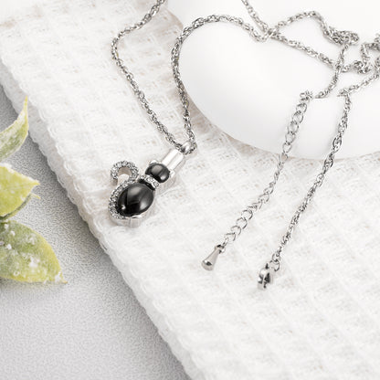 Cat Memorial Jewelry with Diamond