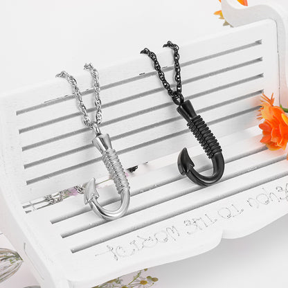 Memorial Cremation Pendant Necklace for Men