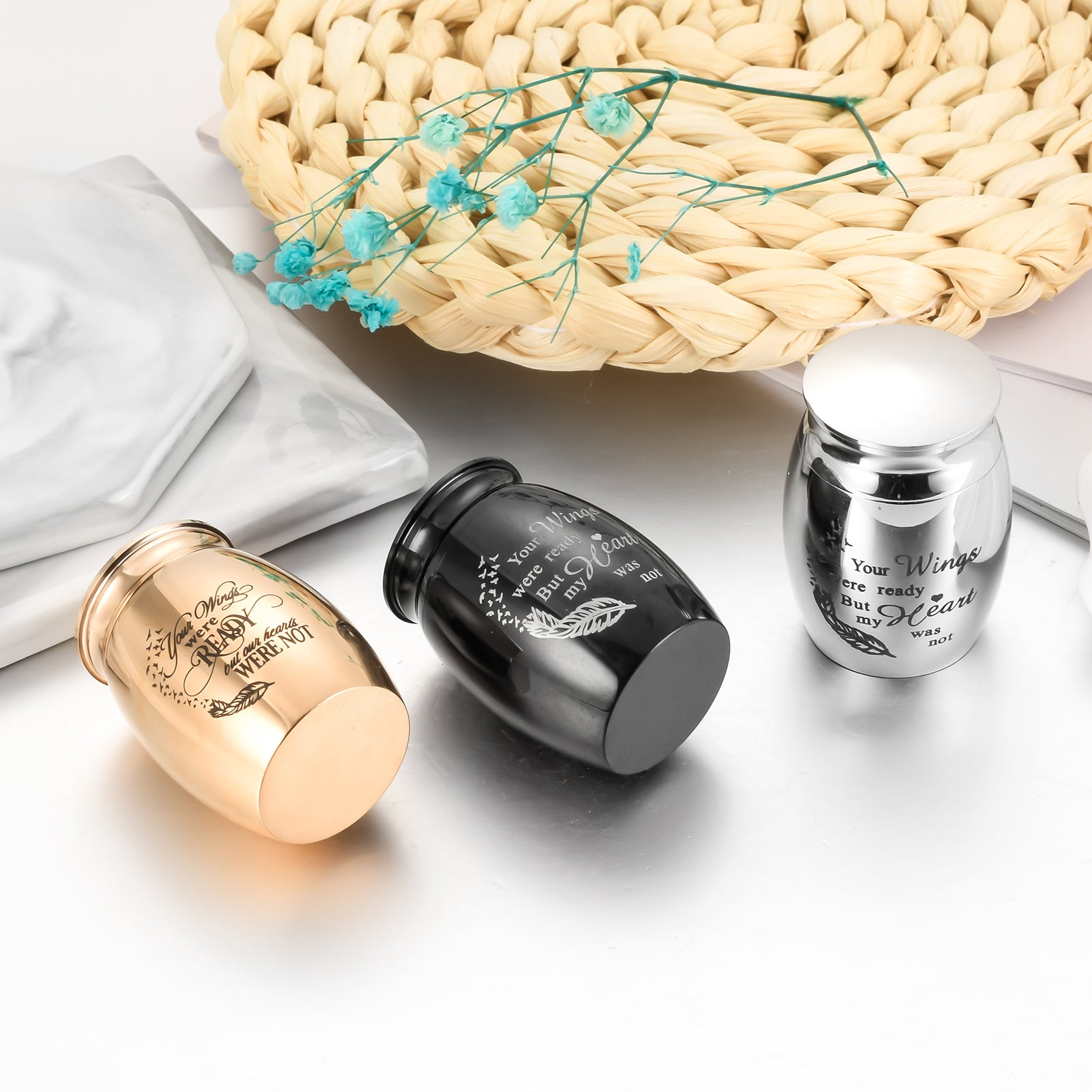 Feather Cremation Urns for Ashes