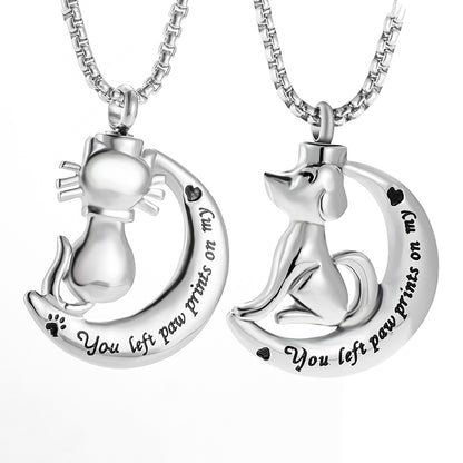 Dog/Cat Cremation Pendant Necklace