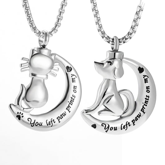 Dog/Cat Cremation Pendant Necklace