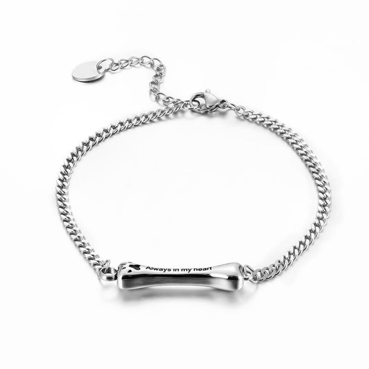 Paw Cremation Bracelet for Ashes