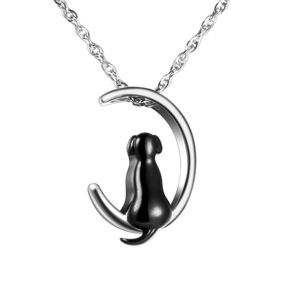 Stainless Steel Memorial Necklace for Beloved Pets Dog