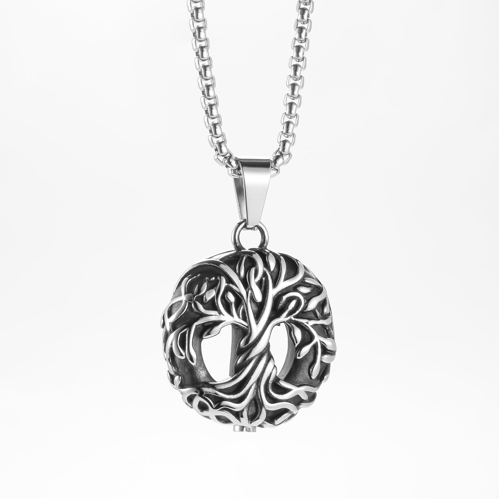 Life Tree Cremation Necklace