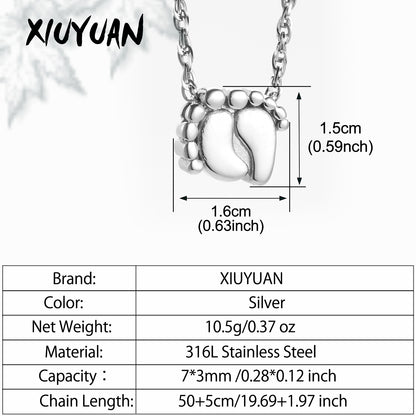 Small Footprint Cremation Pendant