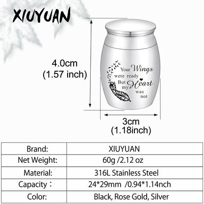 Feather Cremation Urns for Ashes