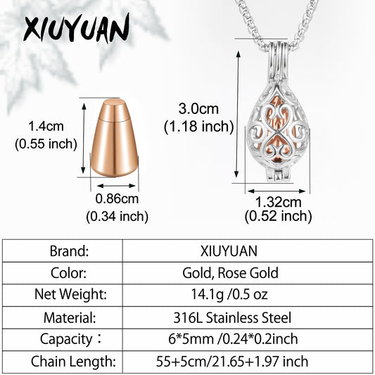 Teardrop Cremation Jewelry and Urns to hold Ashe