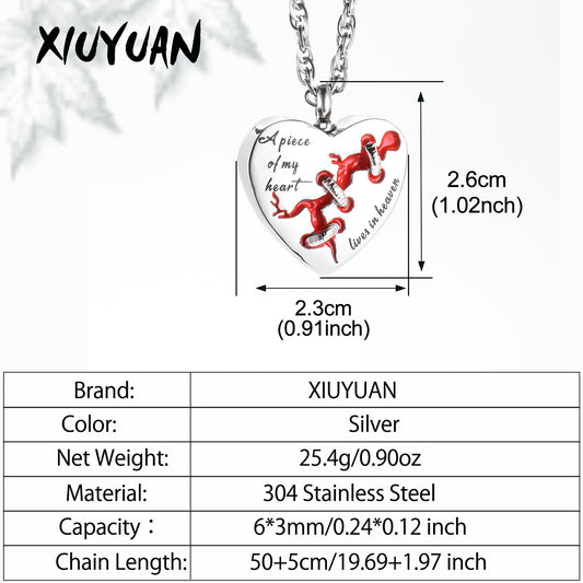 Heart Memorial Jewelry