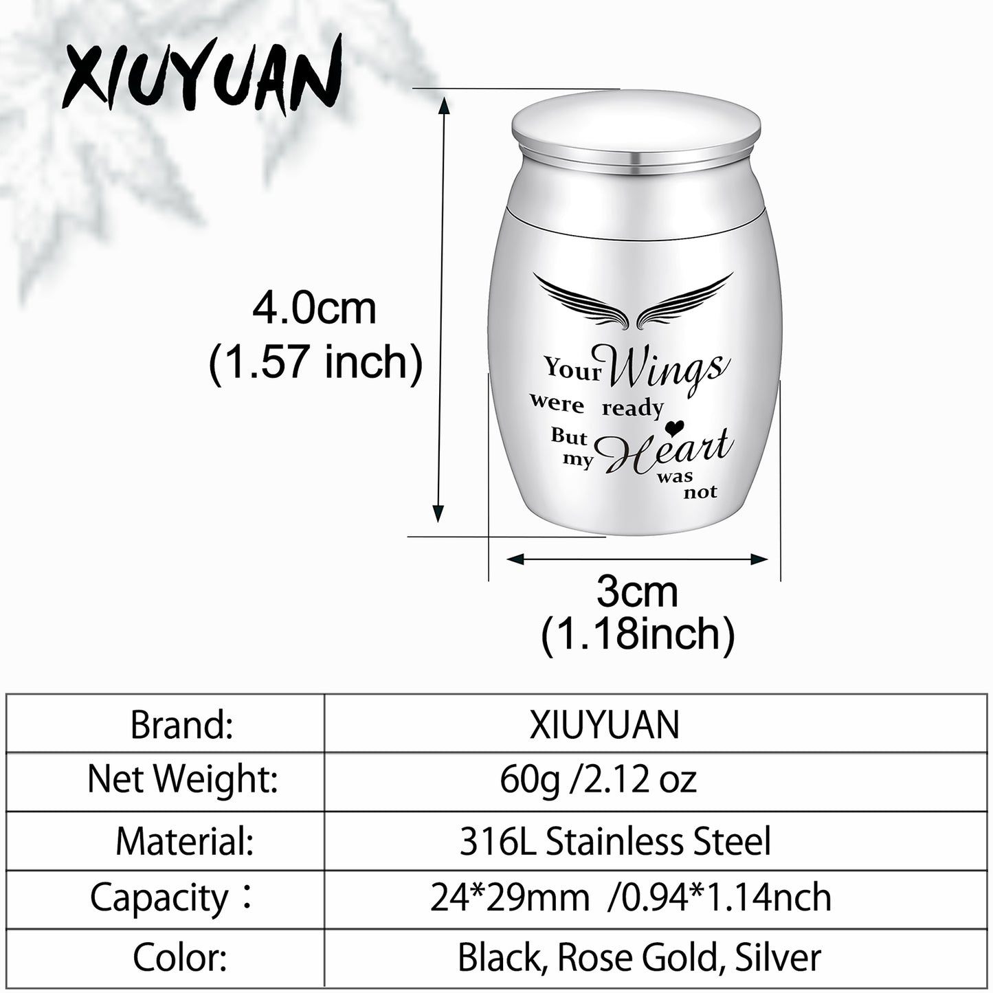 Memorial Cremation Urns Wholesale