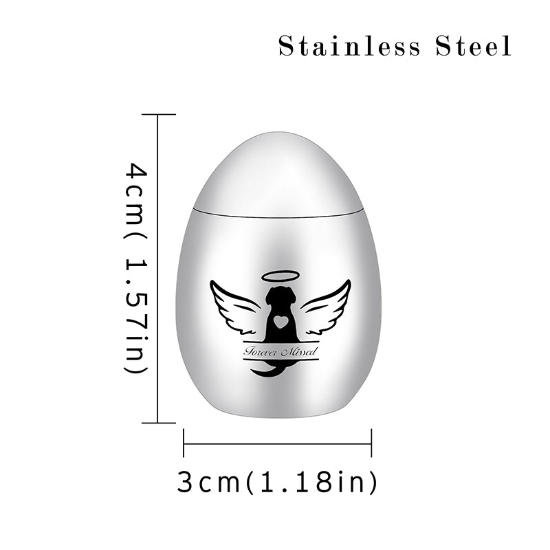 Egg-shaped Cremation Urns for Dog