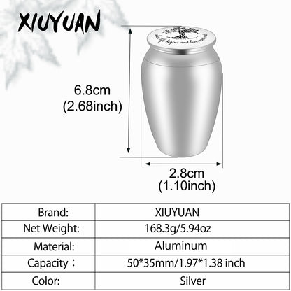 Small Aluminum Cremation Urns