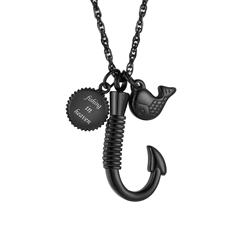 Cremation Ashes Necklace for Men