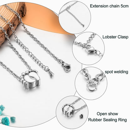 Small Footprint Cremation Pendant