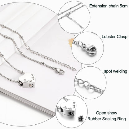 Heart Cremation Pendant