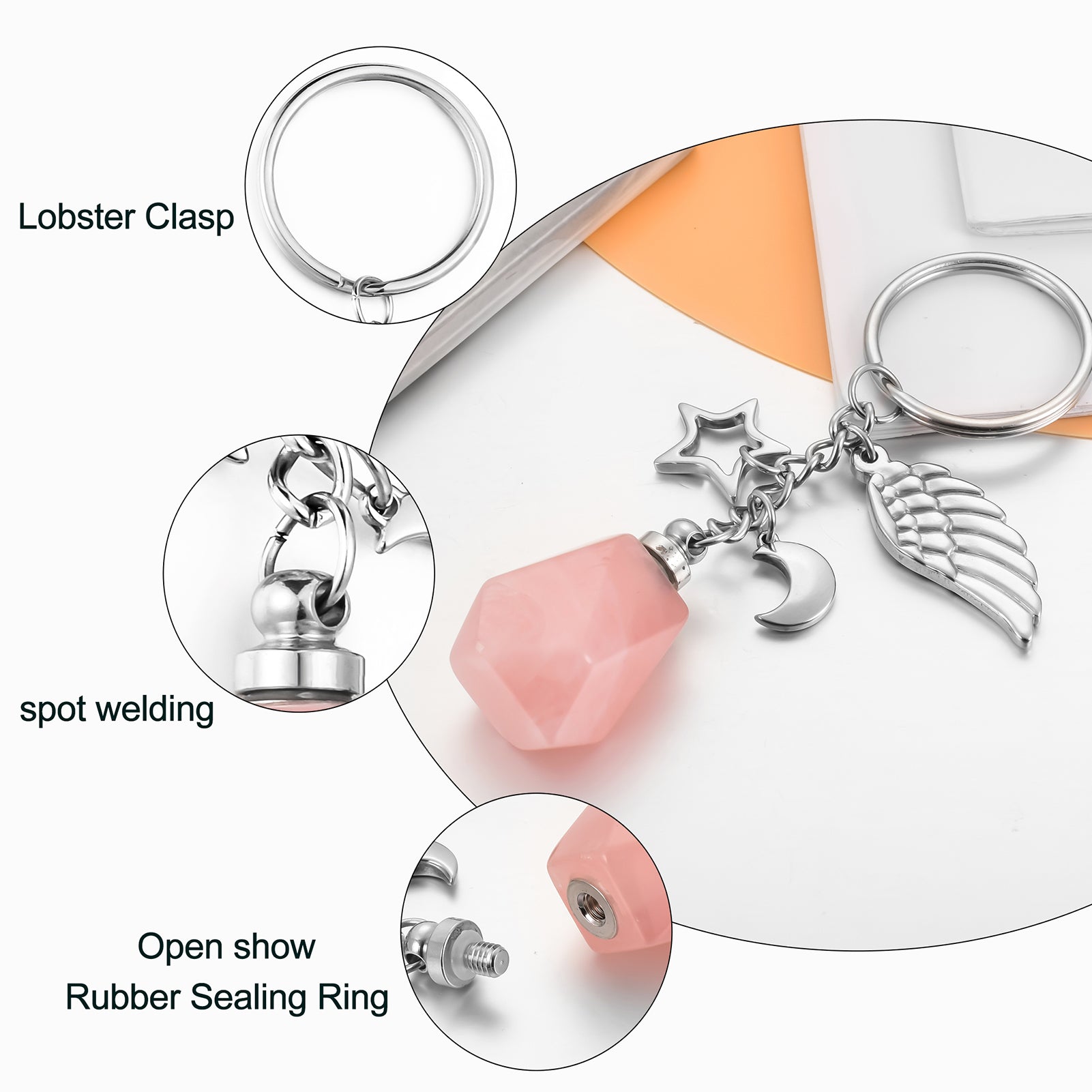 Beautiful Cremation Jewelry made from ashes