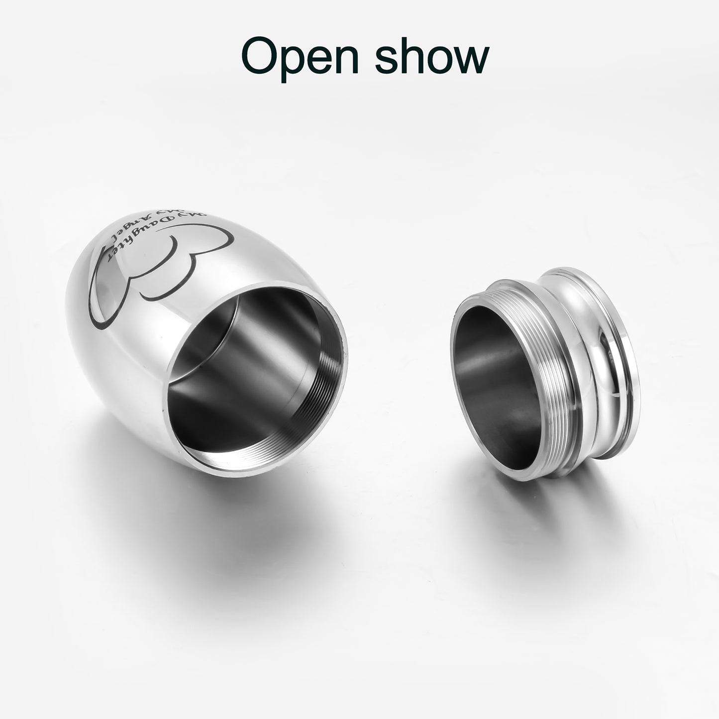 Double Heart Cremation Urnsto Hold Ashes