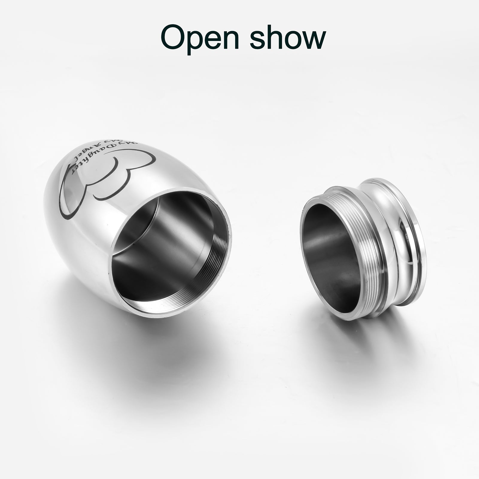 Double Heart Cremation Urnsto Hold Ashes