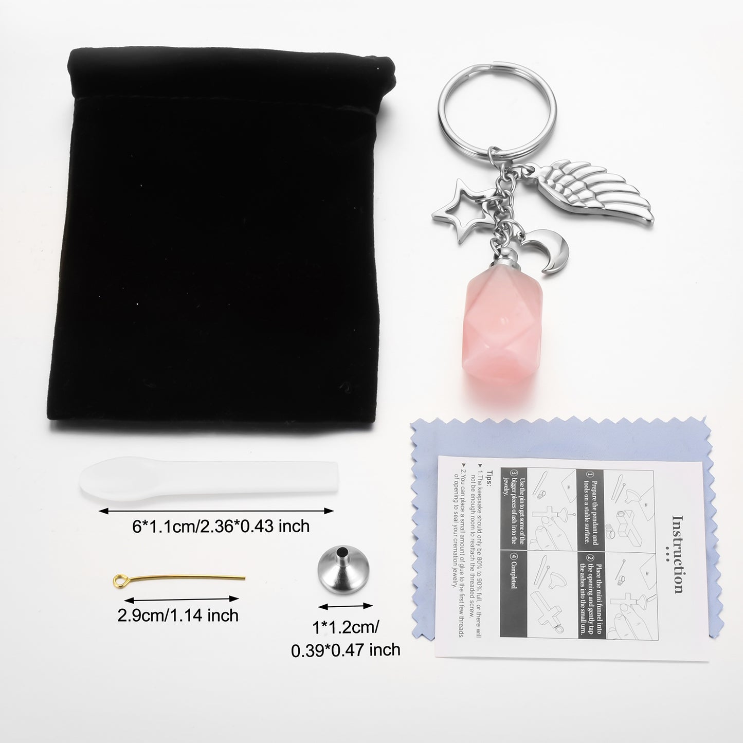 Beautiful Cremation Jewelry made from ashes