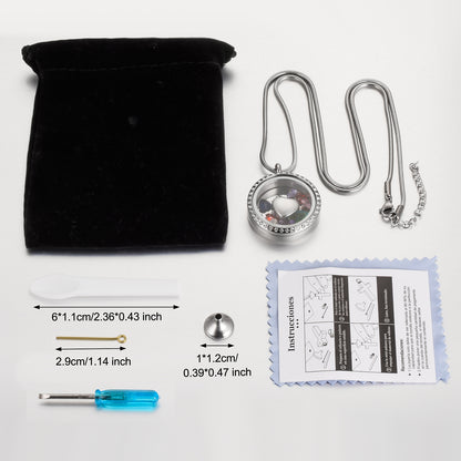 Glass Picture Frame Urn Jewerly