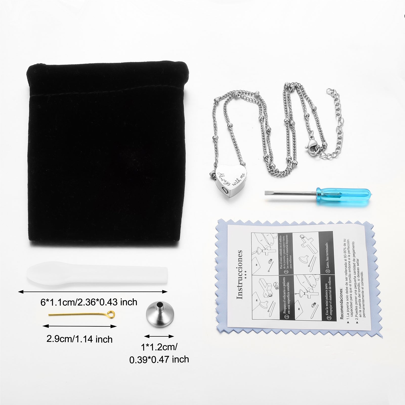 Heart Cremation Pendant