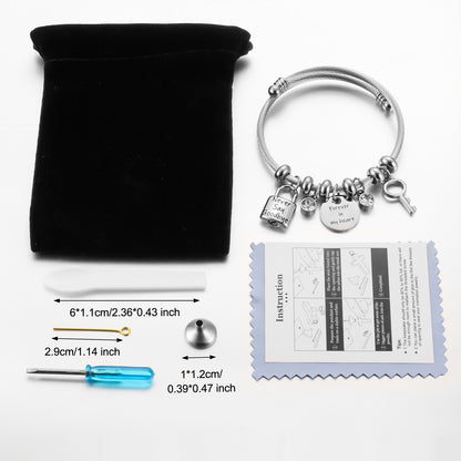 Unique Cremation Bangle for Ashes